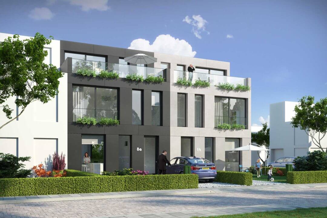 Zelfbouw moderne woning met vide, Ypenburg Deelplan 20, Den Haag